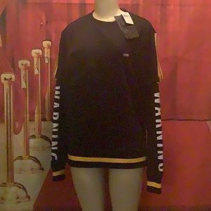 Sweater thick buckle fashion sweater